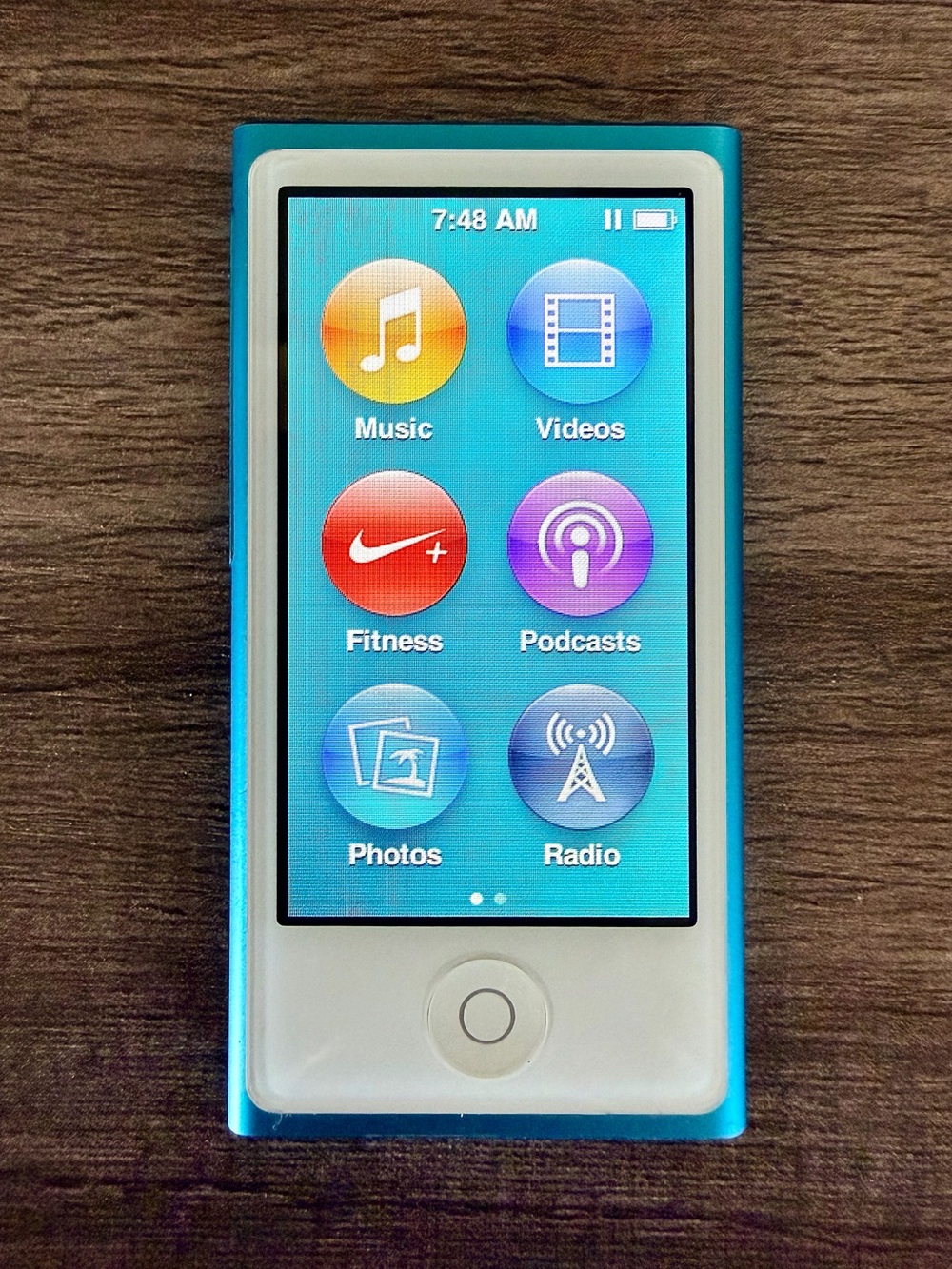🩵 Apple iPod nano 7th Gen Blue MP3 Player with Cable & Headphones (Fully Tested)